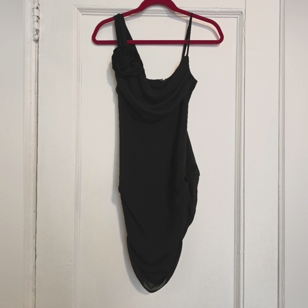 New! Majorelle X Revolve Black Teagan Mini Dress Size XS - Picture 5 of 16